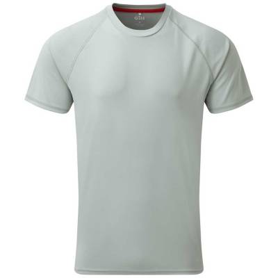 Gill Uv Tec Short Sleeve T-shirt Grau XL Mann von Gill