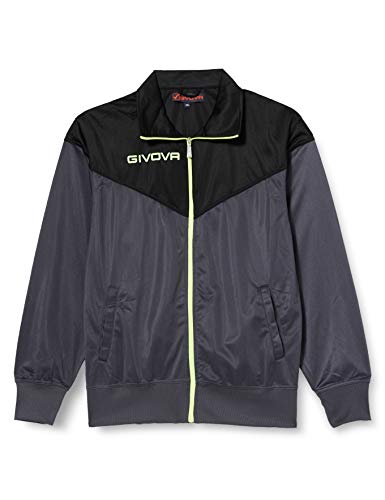 Givova Herren TRF030 Overall, Schwarz-Neongelb, L von Givova