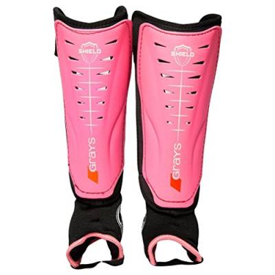 GRAYS Shield Shinguard Shield Schienbeinschutz, Fluo Pink/Schwarz, XS von GRAYS