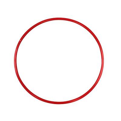 Grevinga Gymnastikreifen Hula-Hoop Reifen 70 cm Durchmesser Farbe: rot - 112034-01 von Grevinga