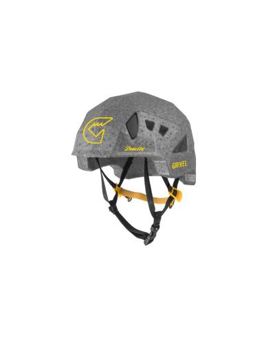 Grivel Helm Duetto, grau Kletterhelmgröße (Kopfumfang) - Einheitsgröße, Kletterhelmfarbe - Grau, Kletterhelmgewicht - 200 - 220g, von Grivel