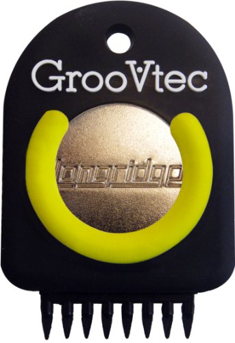 Longridge GrooVtec Multi-Pin Golfschläger-Reiniger - Gelb von Longridge