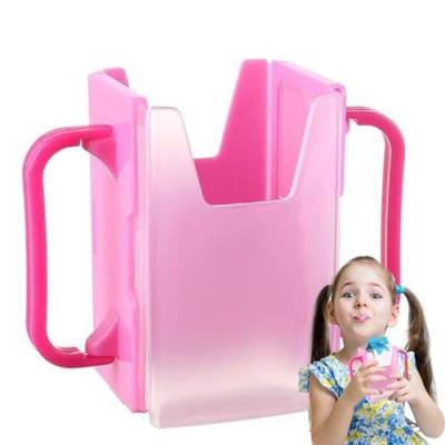 Gruwkue Milchkarton-Getränkehalter, Getränkebeutelhalter für Kleinkinder, Verstellbarer Milchbox-Trinkflaschen-Becherhalter für Kinder, Küchengeschenk, Einweihungsgeschenk von Gruwkue