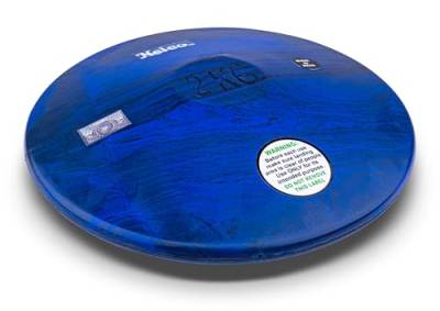 HAEST Nelco Diskus Blue Fusion 2,00 kg | Gummidiskus | Trainingsdiskus | 219 mm Durchmesser | Profistufe | Wettkampfanforderungen für Männer von HAEST