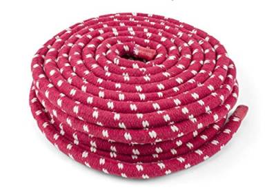 HAEST Tau Seil aus Baumwolle | 22 m | 20 mm Dickes Seil | Tauziehen | Tauziehseil ideal für Kinder von HAEST