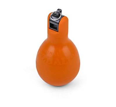 HAEST Handpfeife WIZZBALL - Hygienische Sportpfeife - Schiedsrichter Pfeife - Orange - Original aus Frankreich von HAEST