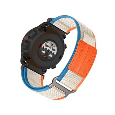 Nylon Armband Kompatibel mit Polar Grit X Pro Armbänder Sport Armband für Damen Herren Sportarmband Adjustable Textil Loop Ersatzarmband für Polar Grit X Pro (A,Nylon) von HAZARA