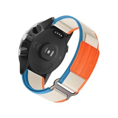Nylon Armband Kompatibel mit Suunto 9 Armbänder Sport Armband für Damen Herren Sportarmband Adjustable Textil Loop Ersatzarmband für Suunto 9 ﻿ Armband (d,Nylon) von HAZARA