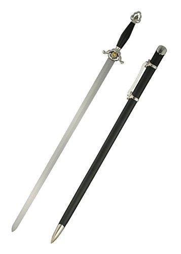 Hanwei Practical Tai-Chi Schwert, Klingenlängen 28 Zoll 30 Zoll 32 Zoll mit Scheide Hochwertiges Schwert LARP Ritter Mittelalter ab 18 Jahren (30 Zoll) von CAS Hanwei