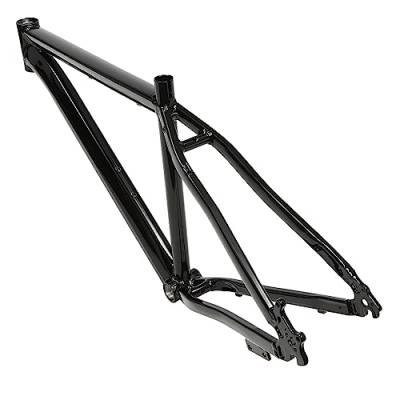 HarBin-Star Fahrradrahmen für Mountainbike, Aluminiumlegierung Fahrradrahmen für 26 Zoll Mountainbike, MTB-Fahrradrahmen， Rahmen bis 80-120kg (Schwarz) von HarBin-Star