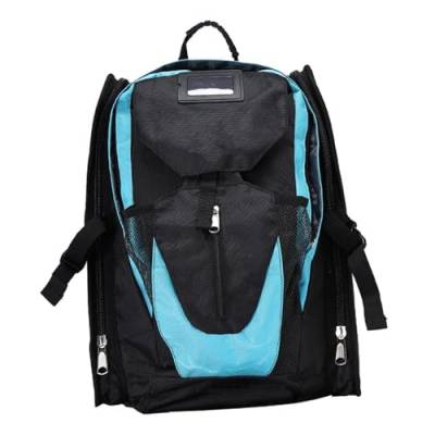 Harilla Rollschuh-Rucksack, Inline-Skating-Tasche, Verstellbarer Schultergurt, Schlittschuh-Tragetasche, Skate-Schuhe, Tasche für Skating-Schuhe, Blau groß von Harilla