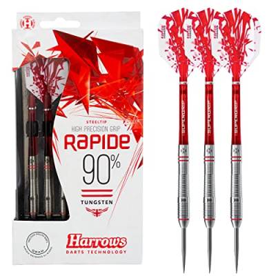 Harrows Unisex-Adult Rapide Dart Steel, White/red, 24g von Harrows