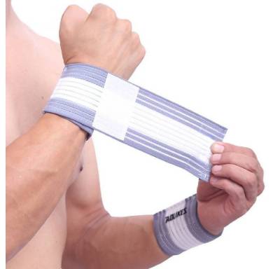 Henreal Handgelenkstütze 2 Stück Handgelenk Bandagen,elastische Handgelenk-Kompressionsbandage von Henreal
