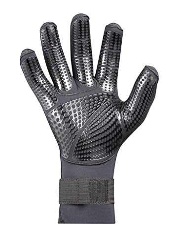 Hiko Handschuhe Fingerhandschuhe Neopren Slim 2,5mm mit Grippbeschichtung, Größe:L von Hiko