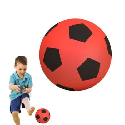 Hitrod Schaumstoff-Fußball, weicher Fußball - Weicher, leiser Fußball | Weichschaum-Fußball für drinnen und draußen, Schaumstoff-Fußballspiele für Spaßsport, geeignet für Erwachsene, Kinder, Jungen, von Hitrod
