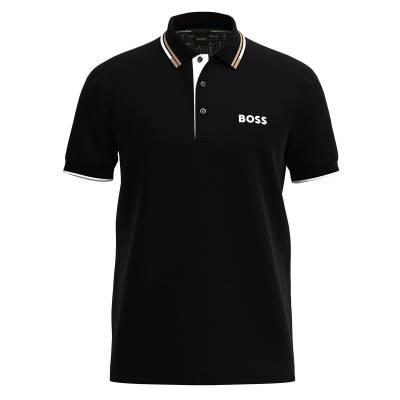 Hugo Boss Men's Paddy Pro Golf Polo Shirt, Mens, Power red, Medium | American Golf von Hugo Boss