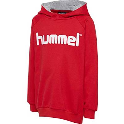 Hummel Unisex Kinder HMLGO Kids Cotton Logo Hoodie,True Red,140 von hummel