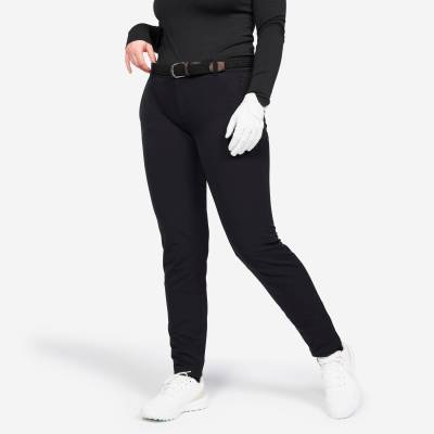 Damen Golfhose warm - CW500 schwarz von INESIS