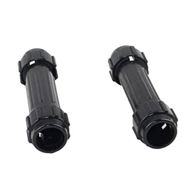 INOOMP 2 Stücke Boot Paddel Stecker Kajak Stecker Sup Zubehör Stecker Für Aluminium Ruder Komponente Anhang Schlauchboot Schwarz Boot Ersatzteile Paddel Stecker von INOOMP