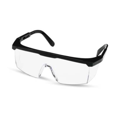 INOOMP Sprühgläser motorradbrillen fahrrad überbrille für brillenträger Leichte Schutzbrille Verstellbare Schutzbrille Fahrradbrille Mann Sprühbrille Outdoor-Brille Schwarzer Rand Frau von INOOMP
