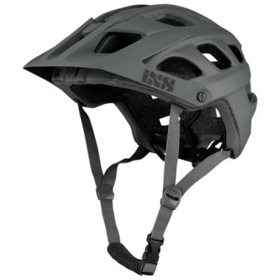 IXS Evo Mountainbike-Helm, Trail/All Mountain, Graphit, SM (54-58cm) von IXS