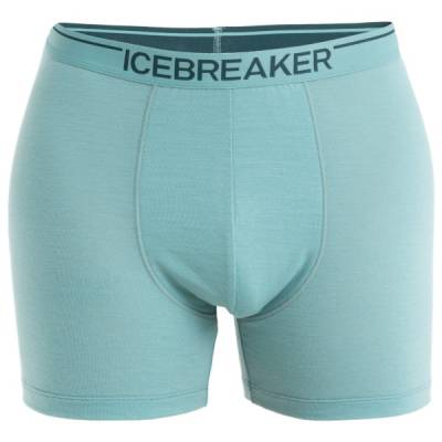 Icebreaker - Anatomica Boxers - Merinounterwäsche Gr L türkis von Icebreaker