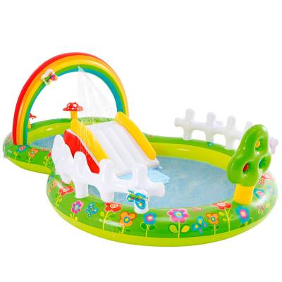 Intex Garden Play Center With Slide Pool Mehrfarbig 290 x 180 x 104 cm von Intex