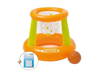 Intex Planschbecken Wasserspiel Floating Hoops mit Basketballkorb + Ball (67x55cm) von Intex