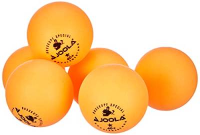 Joola 44350 Unisex – Erwachsene Rossi 40+ Tischtennisbälle, orange, one Size , von JOOLA