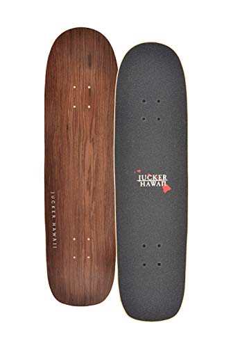 JUCKER HAWAII Skateboard Deck NUHA 8.25 inkl. Logo Griptape // Hochwertiges Skateboard Deck aus kanadischen Ahorn und Walnuss // Von Skatern für Skater // von JUCKER HAWAII