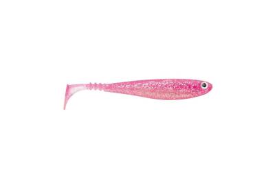 Jackson Fishing Kunstköder, Zanderbait 14cm Pink Glitter Zanderangeln Gummifisch von Jackson Fishing
