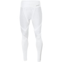 JAKO Comfort 2.0 Long Tight Funktionshose weiß M von Jako