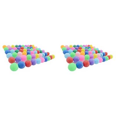 Janasiba 300 Stück 40mm Tischtennisbälle, Fortgeschrittene Tischtennisbälle, Tischtennisbälle Tischtrainingsbälle, Mehrfarbig von Janasiba