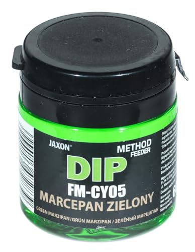 Jaxon DIP Method Feeder 60g Atractor Booster (Marzipan grünen FM-CY05) von Jaxon