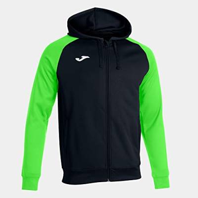 Joma Academy IV Hoodie Schwarz Grün Fluor, 101967.117 8XS von Joma