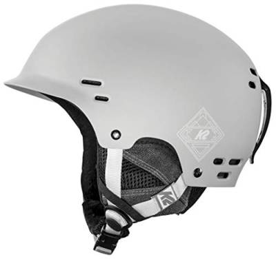 K2 Herren Thrive Gray Skihelm, grau, S von K2