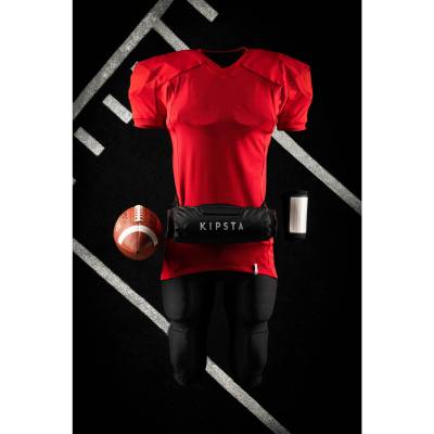 Trikot American Football AF 550 Erwachsene rot von KIPSTA