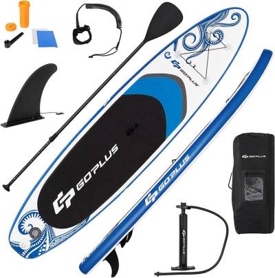 KOMFOTTEU SUP-Board Aufblasbare Paddle Board, bis 150 kg von KOMFOTTEU