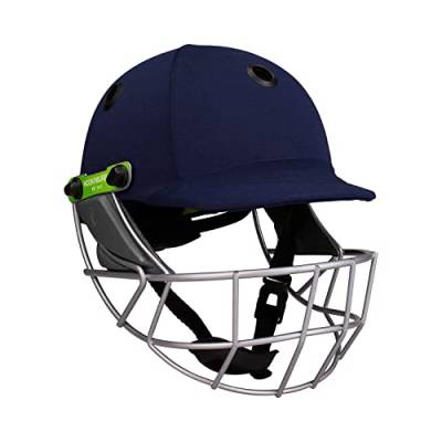 KOOKABURRA (56-58 cm) Pro 600F Cricket-Helm, Größe M (56–58 cm), Navy, M von KOOKABURRA