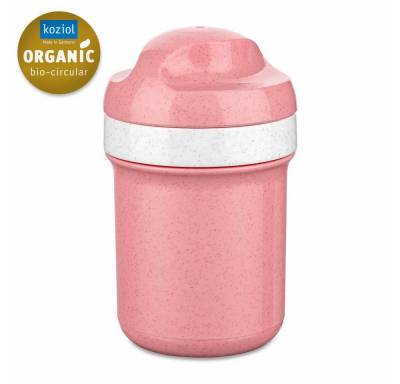 KOZIOL Trinkflasche Oase Mini Organic Strawberry Ice Cream, 200 ml von KOZIOL