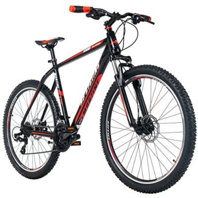 KS Cycling Mountainbike Hardtail 27,5'' Morzine schwarz-rot 48 cm von KS Cycling
