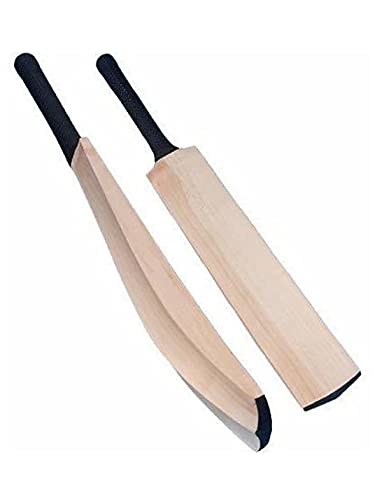Kalindri Sports Cricketschläger aus Holz für Tennis, Gummiball (Voll, Kaschmiri-Halbrohr) von Kalindri Sports