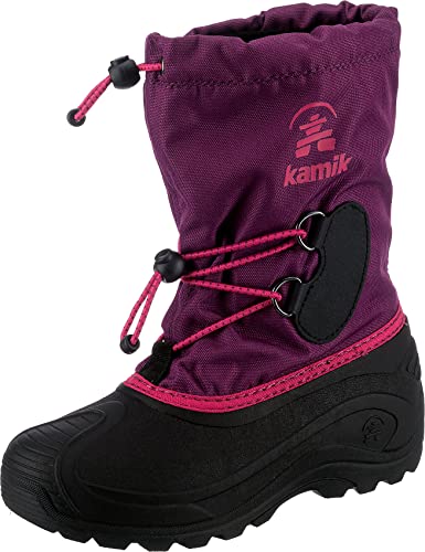 Kamik Mädchen Southpole4 Winterstiefel, Violett Grape Gra, 25 EU von Kamik