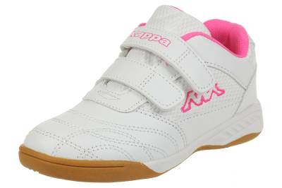 Kappa Indoor KICKOFF Kinder Hallenschuhe weiss/pink 260509K von Kappa