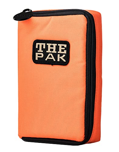 Karella Darttasche The PAK original, orange, Platz für 3 Dartsets, handlich und geräumig, Perfekter Schutz, Dartcase, Tasche für Darts von Karella