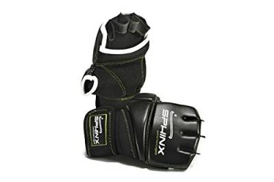 Kenneth J Lane Sphinx Fit Boxhandschuhe für Erwachsene, Unisex, Unisex, SMH1-14, Schwarz, Small von G5 HT SPORT