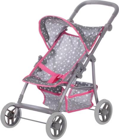 Knorrtoys® Puppenbuggy Liba - Star Grey von Knorrtoys®