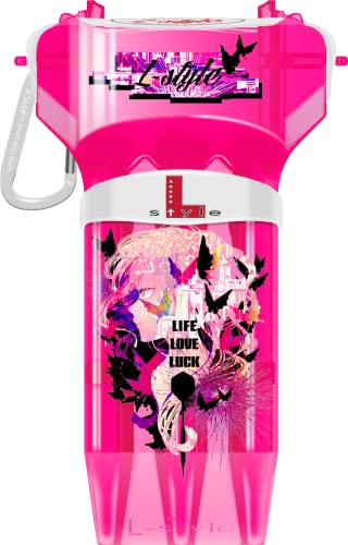 L-Style Dart Case Krystal One von Thor-Sports in diversen Farben/Darts Wallet/Hardcase (Krystal One 2023 M9, pink) von L-style