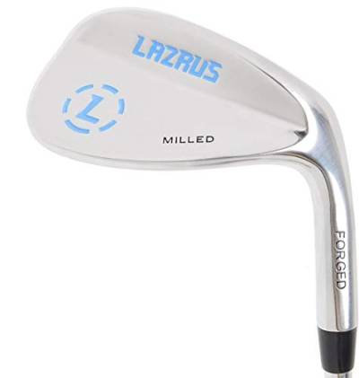 LAZRUS Premium geschmiedetes Golfkeil-Set für Herren – 52 56 60 Grad Golfkeile + gefrästes Gesicht für mehr Spin – tolles Golfgeschenk (Silber, 56 Grad Einzel) von LAZRUS GOLF