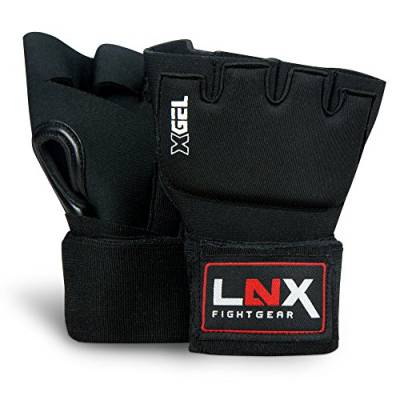 LNX Gel-Bandagen/Boxbandagen X-Gel schwarz L/XL von LNX
